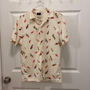 Stranger Things button-up shirt